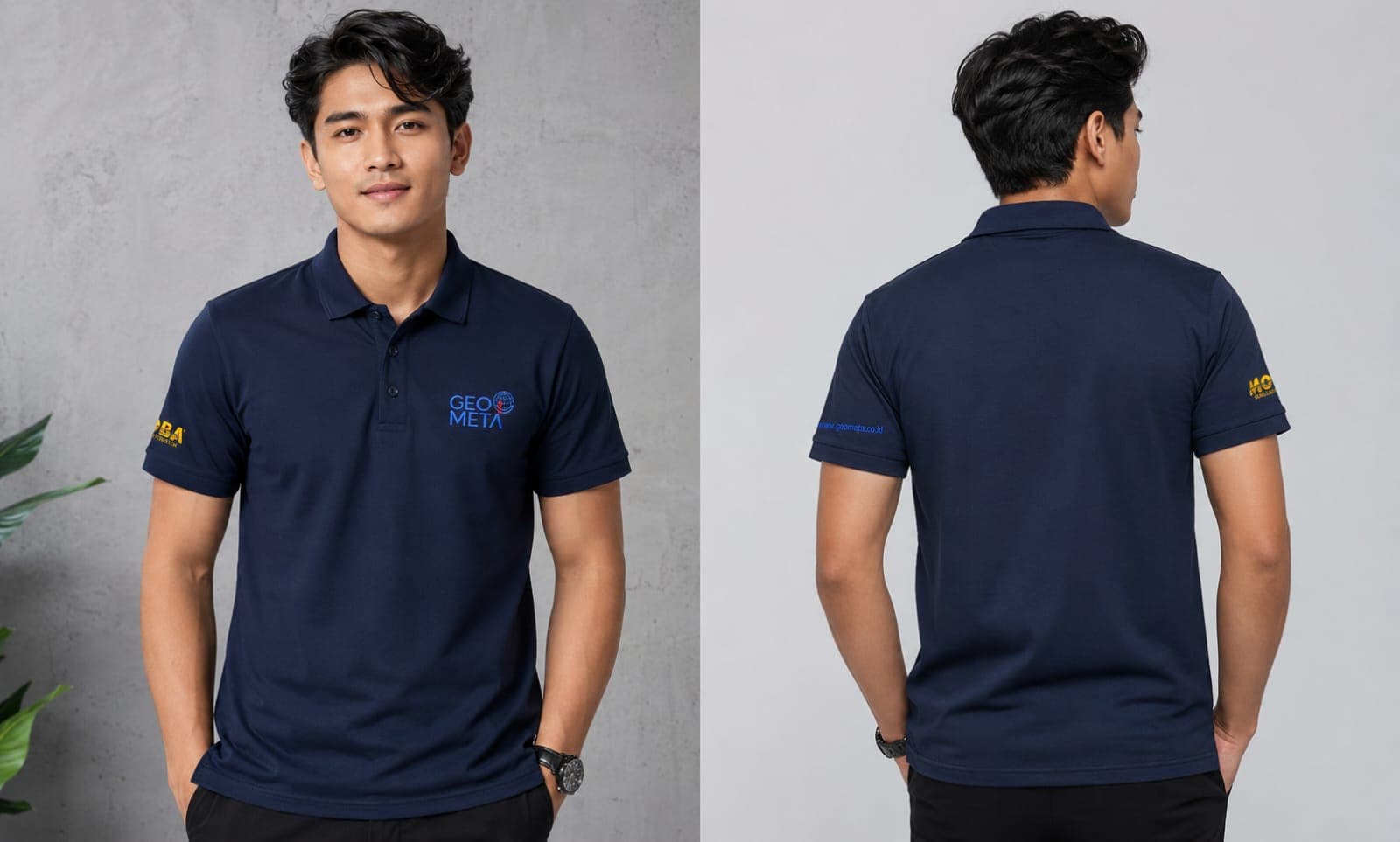 Custom Polo Shirt for PT Geomatik Anugerah Semesta