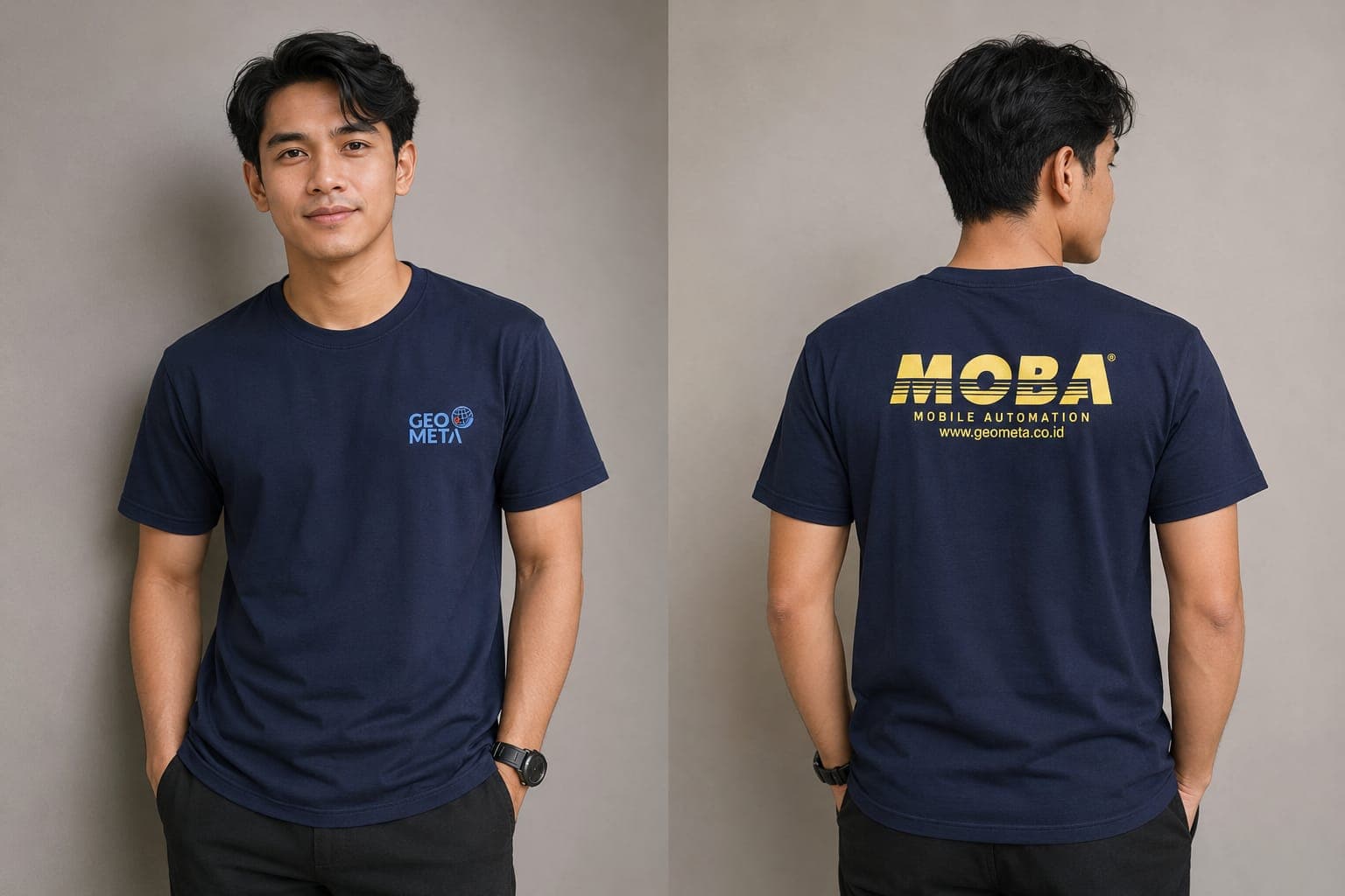 Custom T-Shirt for PT Geomatik Anugerah Semesta